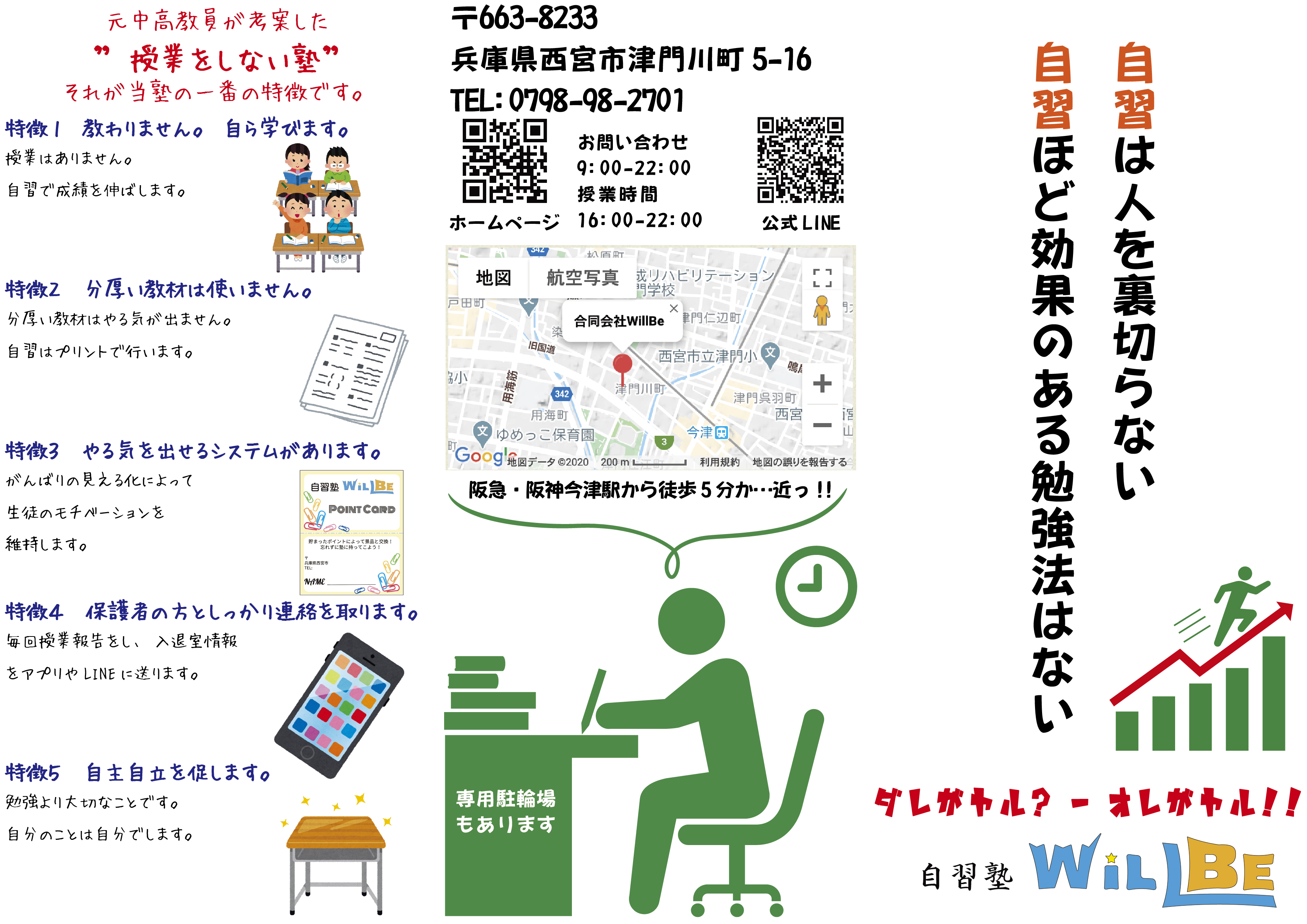 新しくパンフレットを作成しました。